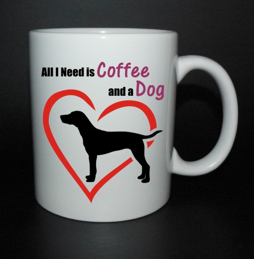 hrnek All I need is coffee and a dog - dalmatin