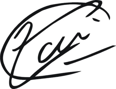 Xavi - podpis